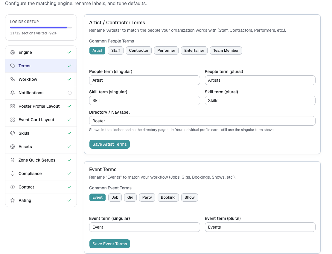White-label customization