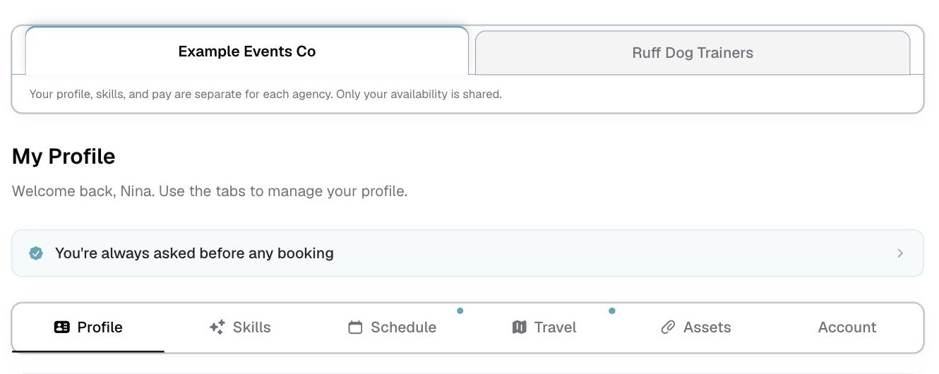 Your team keeps their own details current